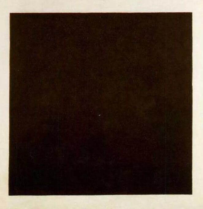 Loss. Grief, loss, the black square