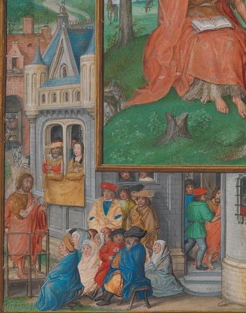 William Dunbar's Poetry - Poems and a Biographical Note Scenes from the Life of Saint John the Baptist ca. 1515 Master of James IV of Scotland (probably Gerard Horenbout)